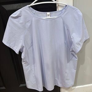 lululemon athletica Light Purple Short Sleeve Tee